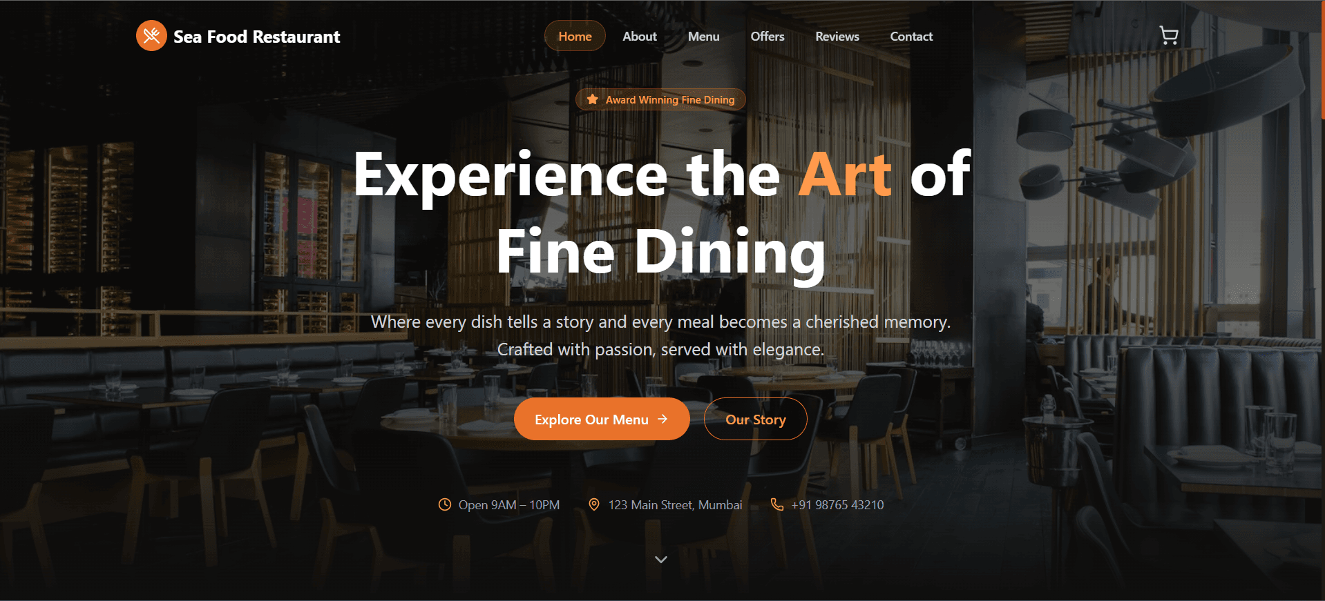 Restaurent Website